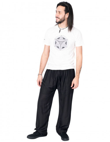Pantaloni dritti neri