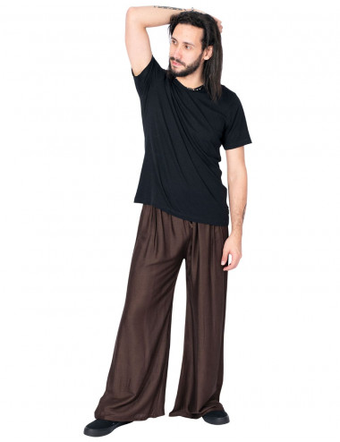 Pantaloni hippie a gamba larga