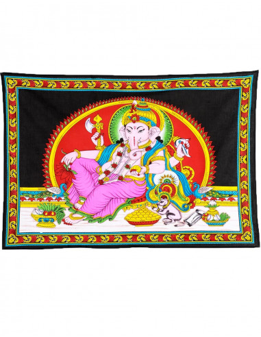 God Ganesha Horizontal Tapestry