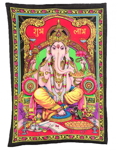 Tapisserie Hindou Dieu Ganesha
