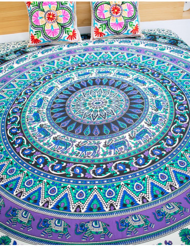 Double Elephants Quilt