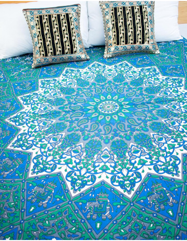 Blue Star Bedspread