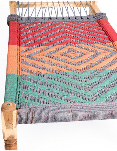 Indisches handgefertigtes Tagesbett aus Holz –...