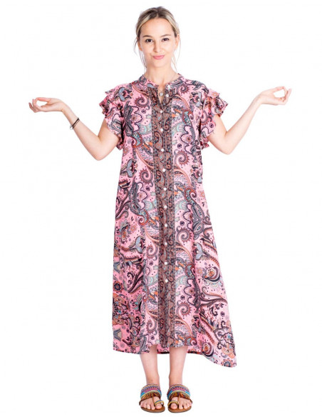 Hemdkleid aus Seide