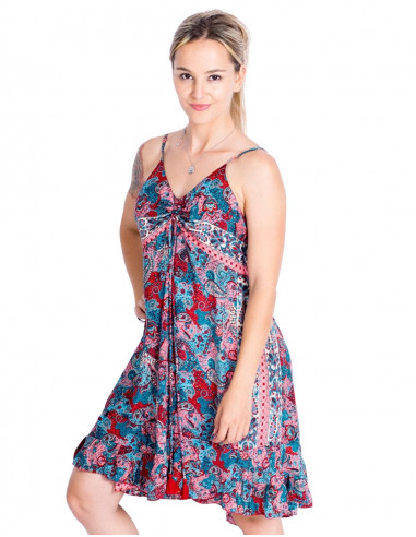 Vestido Fresco Multicolorido
