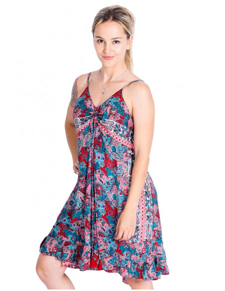 Multicolored Fresh Dress