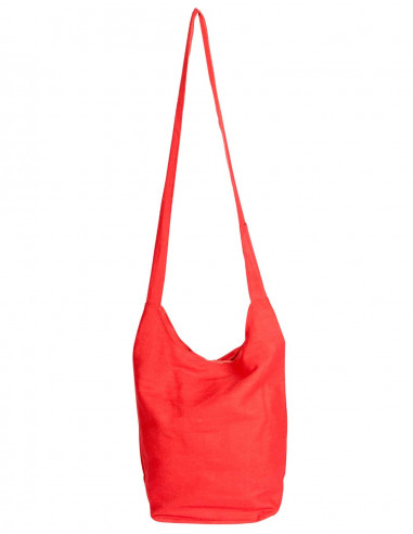 Sac à bandoulière aux couleurs unies