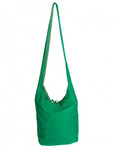 Bolsa de ombro de cores lisas