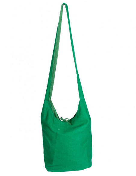 Sac à bandoulière aux couleurs unies