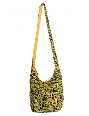 Borsa a tracolla gialla con... 2