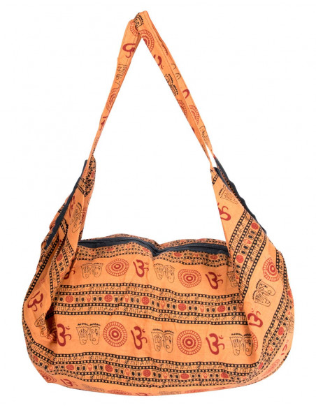 Tasche mit verschiedenen Drucken