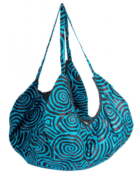 Tasche mit verschiedenen Drucken