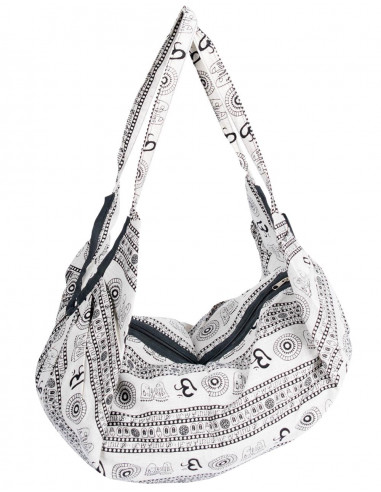 Borsa con stampe assortite