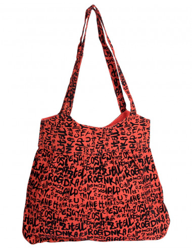 Borsa Rossa Lettere Nere 2