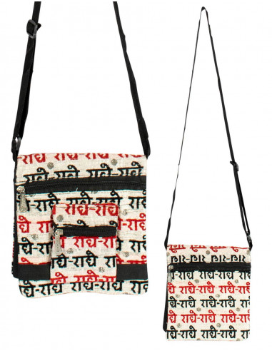 Borsa a tracolla in sanscrito