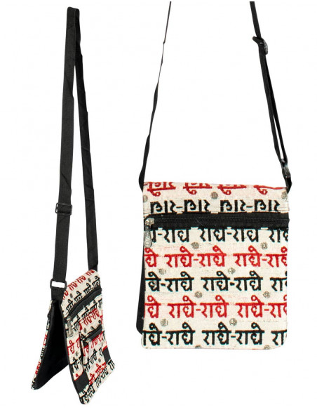 Sanskrit-Umhängetasche
