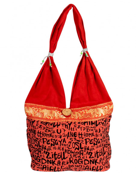 Borsa rossa media