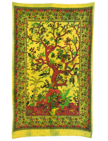 Arbre jaune Tentures