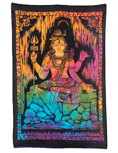 Arazzo di Dio Shiva Batik