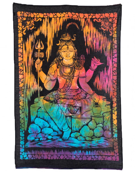 Tapeçaria Deus Shiva Batik