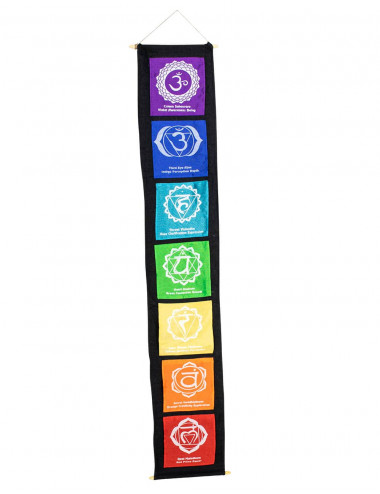 Tapisserie Verticale 7 Chakras