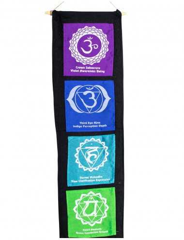 Tapisserie Verticale 7 Chakras 2
