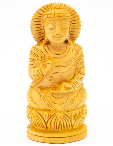 estatua-buda-meditando-madera-tallada