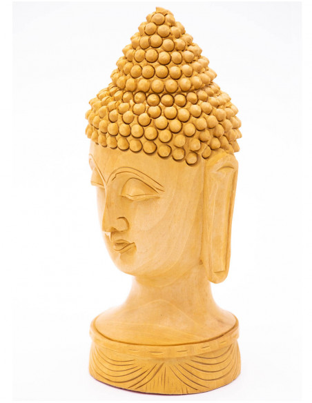Statue tête de bouddha