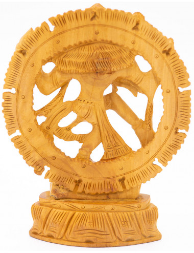 Statua in legno di Shiva 2