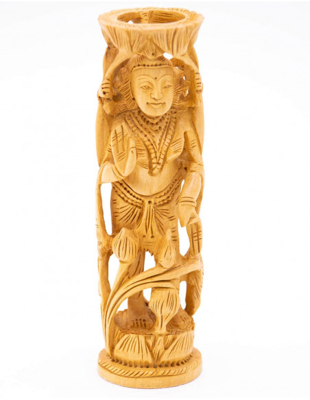 Lakshmi-Holzturm-Statue