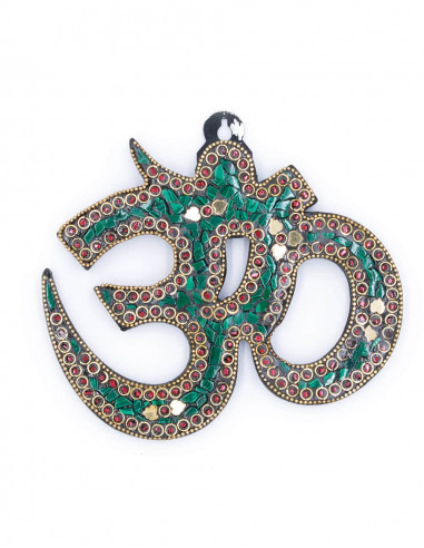 Om Green Relief Box