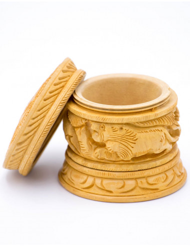 Carved Wood Boxes 2
