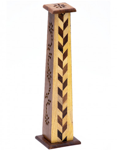 Porte-encens Wood Tower