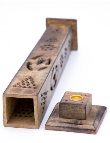 Brûleur vertical rustique