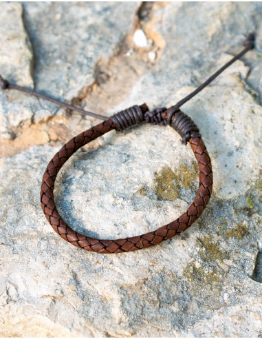 Simple Simil Leather Bracelet