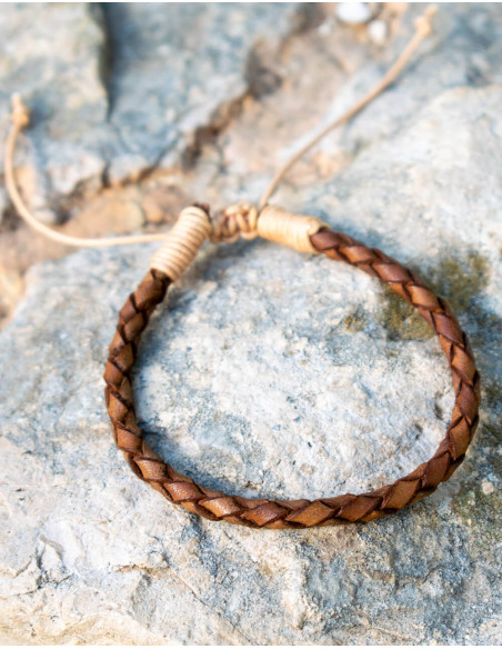 Einfaches Simil-Leder-Armband