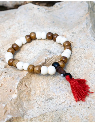 Bracciale in osso tibetano