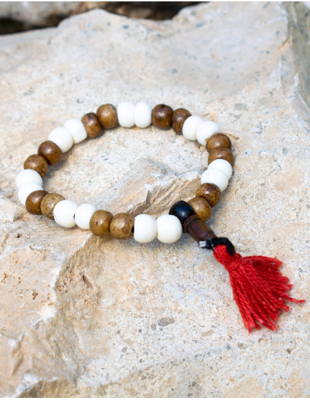 Bracelet Tibétain en Os