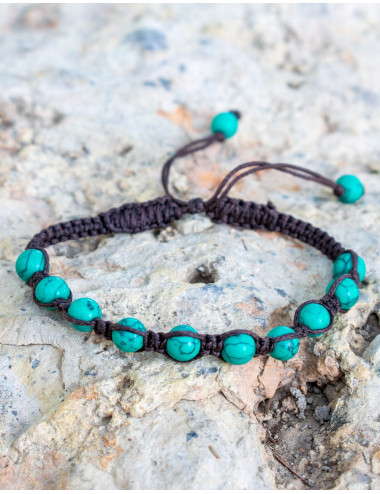 Bracelet Turquoise Unisexe