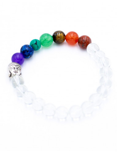 Crystal Quartz Stones Bracelet