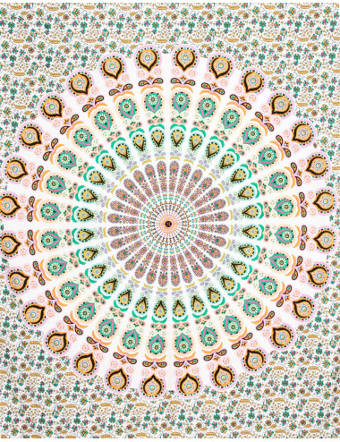 Trapunta Mandala multicolore 2