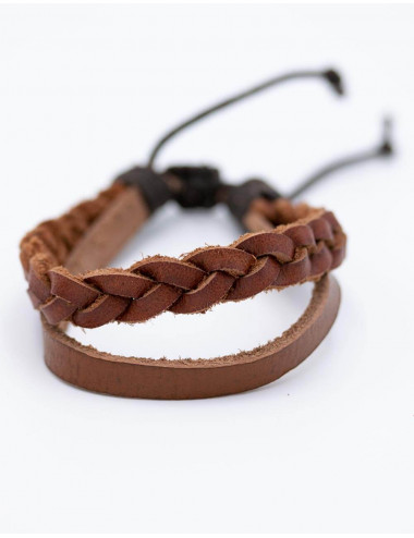 Bracciale Unisex Marrone