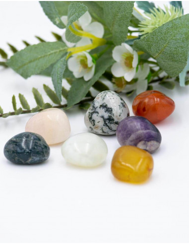 Bag with 7 Mineral Stones
