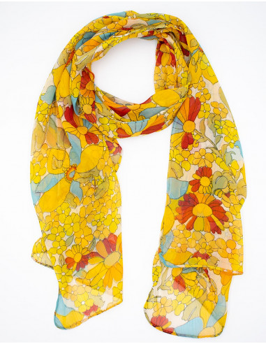 Sciarpa in chiffon da donna