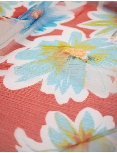 Fleurs Translucide Foulard