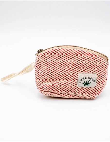 Bolsa de Higiene de Cânhamo Vermelho