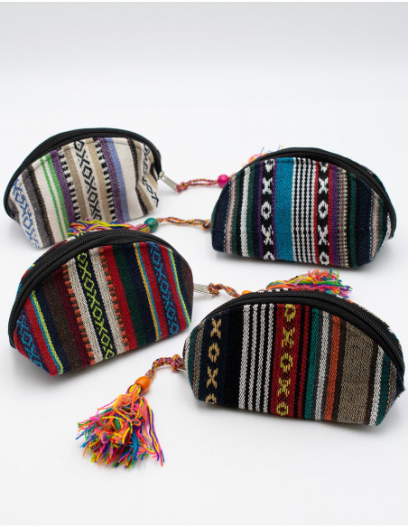 Striped Toiletry Bag