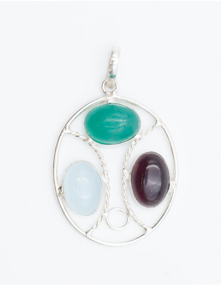 Three Stones Pendant