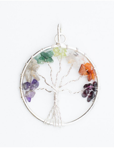 Pendentif Arbre de Vie Pierres
