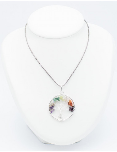 Pendentif Arbre de Vie Pierres 2